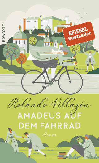 Buchcover von Amadeus auf dem Fahrrad