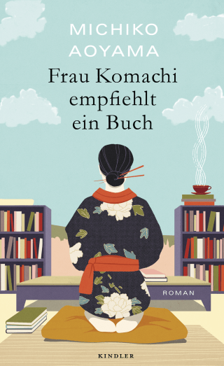 Buchcover von Frau Komachi empfiehlt ein Buch