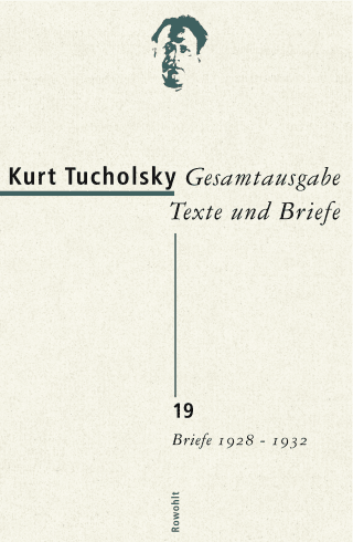 Gesamtausgabe Texte und Briefe 19