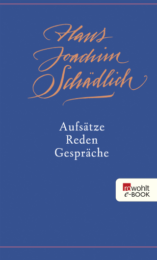 Aufsätze, Reden, Gespräche