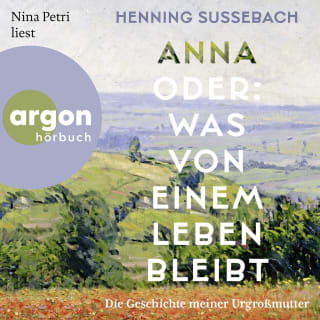 Cover Download Anna oder: Was von einem Leben bleibt