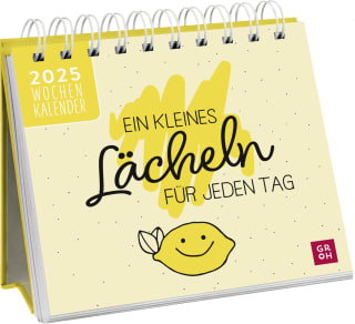 Cover Download Mini-Wochenkalender 2025: Ein kleines Lächeln für jeden Tag