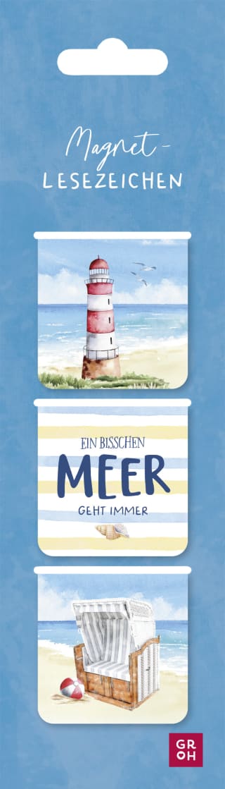 Cover Download Magnetlesezeichen Ein bisschen Meer geht immer