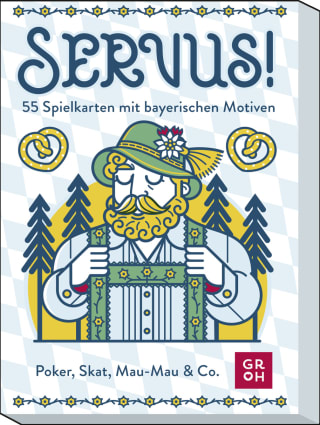 Cover Download Servus! 55 Spielkarten mit bayerischen Motiven