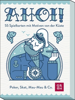 Cover Download Ahoi! 55 Spielkarten mit Motiven von der Küste