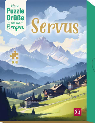 Cover Download Servus! Kleine Puzzle-Grüße aus den Bergen