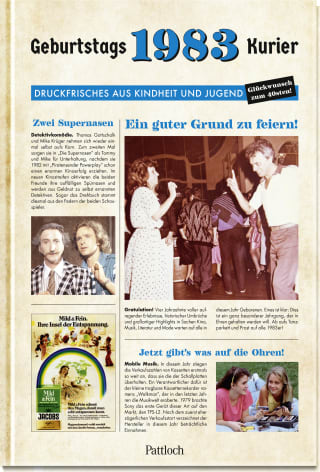Cover Download 1983 - Geburtstagskurier