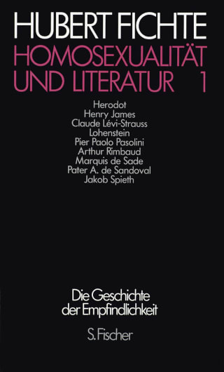 Homosexualität und Literatur 1