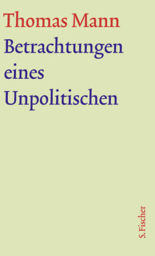 Cover Download Betrachtungen eines Unpolitischen