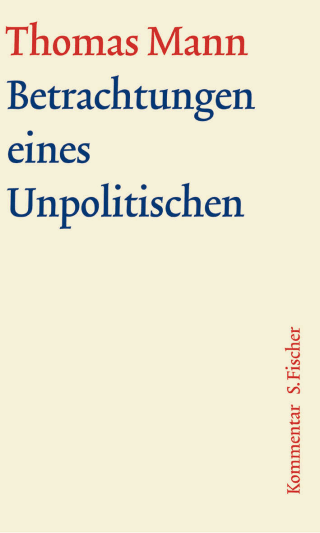 Cover Download Betrachtungen eines Unpolitischen