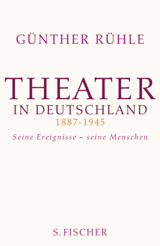 Cover Download Theater in Deutschland 1887-1945