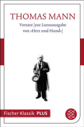 Vorsatz zur Luxusausgabe von »Herr und Hund«