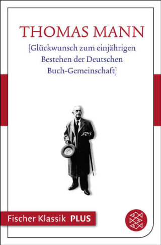 Glückwunsch zum einjährigen Bestehen der Deutschen Buch-Gemeinschaft