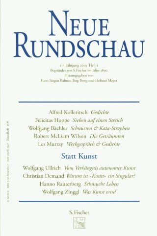 Neue Rundschau 2005/1