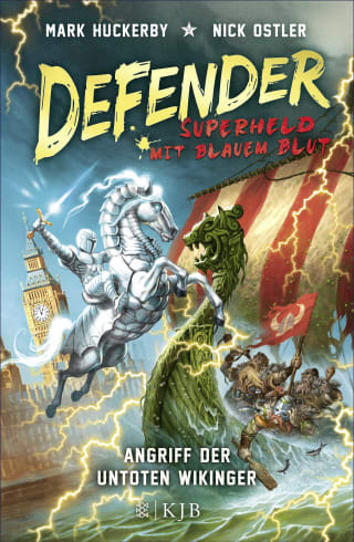 Cover Download Defender - Superheld mit blauem Blut. Angriff der untoten Wikinger