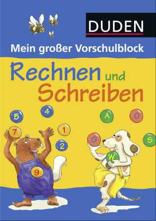 Duden: Mein großer Vorschulblock - Rechnen und Schreiben