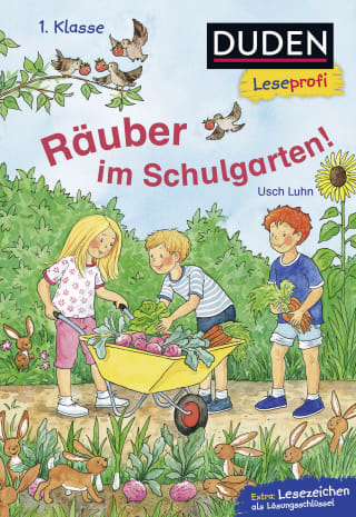 Cover Download Duden Leseprofi – Räuber im Schulgarten, 1. Klasse