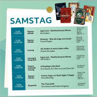 Veranstaltungen Buchmesse