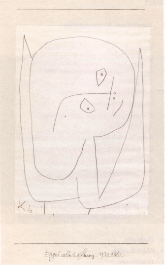 Paul Klee Engel voller Hoffnung 1939 Neue Rundschau