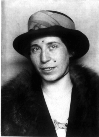 Foto von Felice Bauer, Freundin von Franz Kafka