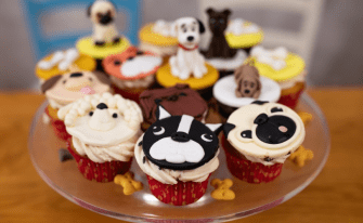 Muffins mit Tiermotiven