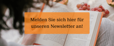 Newsletter Banner: 'Melden Sie sich hier für unseren Newsletter an!'