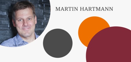 Grafik mit Autorenfoto von Martin Hartmann