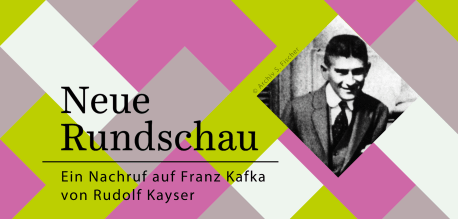 Nachruf Franz Kafka