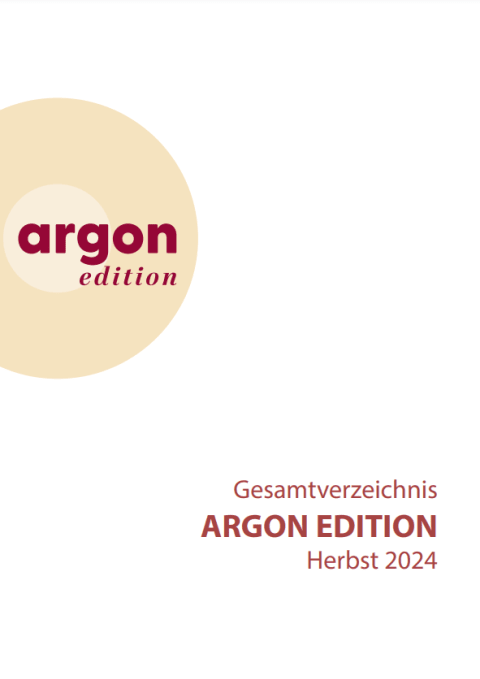 argon hörbuch. Gesamtverzeichnis argon edition. Herbst 2024