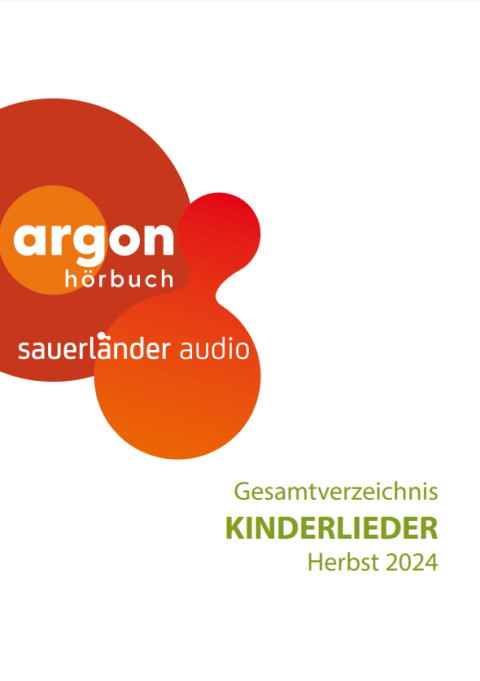 argon hörbuch. Gesamtverzeichnis Kinderlieder. Herbst 2024