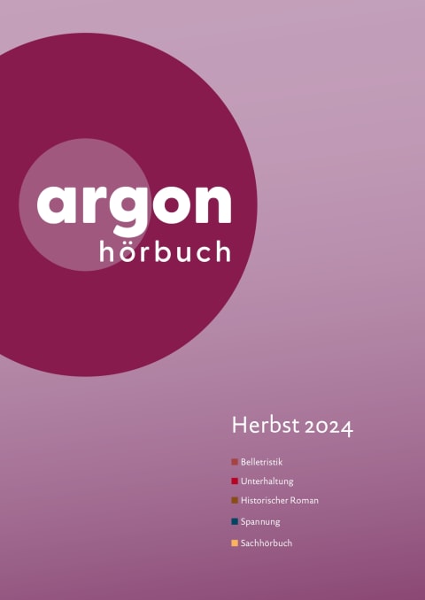 Pressevorschau argon hörbuch - Herbst 2024