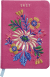Produktbild von Taschenkalender A6 2027: Blütenmotiv, bestickt, pink