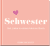 Produktbild von Schwester. Viel Liebe in einem kleinen Buch von Elma van Vliet