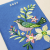 Zusatzmaterial PA 4036442015377 innen 032 von Taschenkalender A6 2027: Vogel und Blüten, bestickt, blau