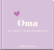 Produktbild von Oma. Viel Liebe in einem kleinen Buch von Elma van Vliet
