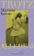Buchcover von Trotz alledem von Maruša Krese
