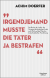 Buchcover von "Someone Had to Punish the Perpetrators": Die Rache der Juden, das Versagen der deutschen Justiz nach 1945 und das Märchen deutsch-jüdischer Versöhnung von Achim Doerfer