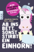 Buchcover von OFF TO BED, OR A UNICORN WILL DIE!: Neue nicht ganz legale Erziehungstricks von Johannes Hayers, Mia L. Meier