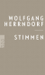 Buchcover von Stimmen: Texte, die bleiben sollten von Wolfgang Herrndorf