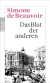 Buchcover von Das Blut der anderen von Simone de Beauvoir