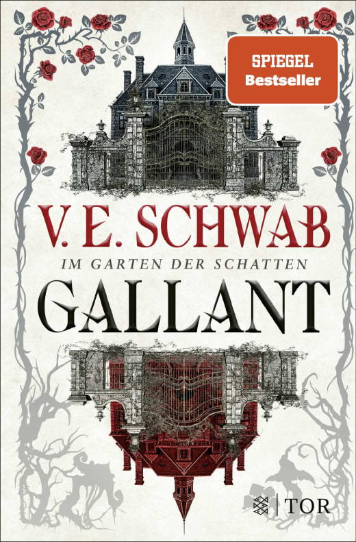 Bücherblog. Neuerscheinungen. Buchcover. Gallant - Im Garten der Schatten von V. E. Schwab. Fantasy. FISCHER Tor.