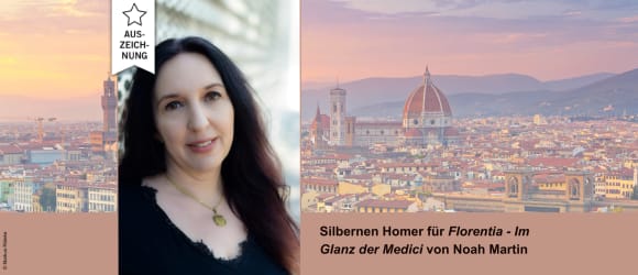 Noah Martin für »Florentia - Im Glanz der Medici« mit dem Silbernen Homer ausgezeichnet