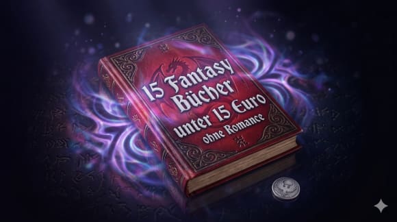 Pure Epik, kein Herzschmerz: 15 Fantasy-Bücher ohne Romance unter 15 Euro