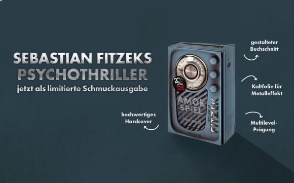 Sebastian Fitzek: Amokspiel Schmuckausgabe
