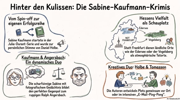 Sabine Kaufmann: Vom Nebencharakter zur Krimi-Heldin