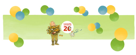 20 Jahre Jubiläum Kuh Lieselotte Banner Bilderbücher