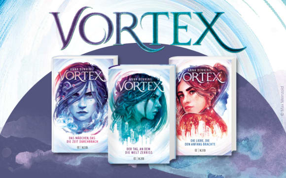 Entdecke die Vortex Saga von Anna Benning