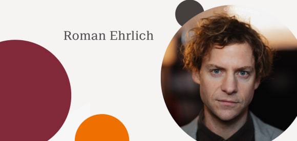 Roman Ehrlich steht auf der Shortlist des Wilhelm-Raabe Literaturpreises 2024