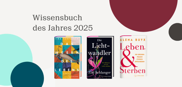 Grafik mit bunten Kreisen. Darauf steht der Text