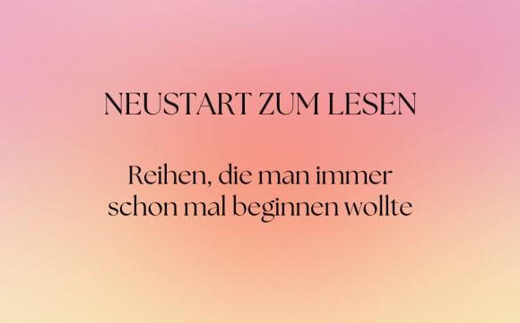 Ein horizontales Banner mit einem sanften Farbverlauf als Hintergrund, der von oben nach unten von Türkis/Blau über Hellgelb zu Rosa/Pink verläuft. In der Mitte steht in schwarzer Schrift 